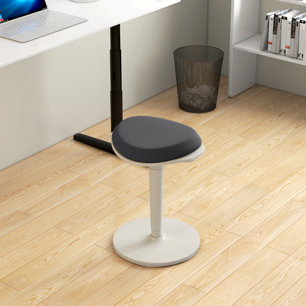 Pendelhocker, ergonomisch, h?henverstellbar, bis 120 kg, 42,5x35,5x56,5-71,5cm, Grau