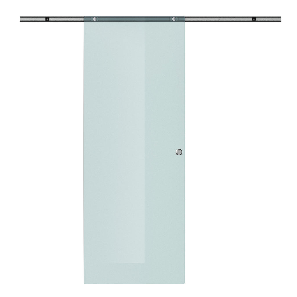 Glasschiebetür Schiebetür Glastür Zimmertür Mattglas 775 x 2050 mm