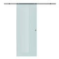 Glasschiebetür Schiebetür Glastür Zimmertür Mattglas 775 x 2050 mm