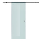 Glasschiebetür Schiebetür Glastür Zimmertür Mattglas 775 x 2050 mm
