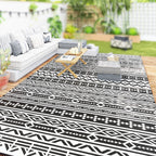 Outdoor Teppich robuster Wetterfest Outdoorteppich, Carpet mit Boho-Style, Outdoor-Teppich f¨¹r Wohnzimmer Balkon