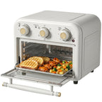 Heißluftfritteuse 12 Liter Mini Backofen mit Umluft 5 Programme