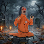 Gefangenen-Geist, Helloweendeko, gruselige Laute, rote Augen, beweglich, Orange
