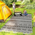 Outdoor Teppich robuster Wetterfest Outdoorteppich, Carpet mit Boho-Style, Outdoor-Teppich f¨¹r Wohnzimmer Balkon