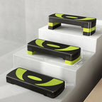 Aerobic-Stepper, h?henverstellbar, f¨¹r Indoor und Outdoor, Belastbarkeit bis 150 kg, 80 x 31 x 10-20 cm, Gr¨¹n