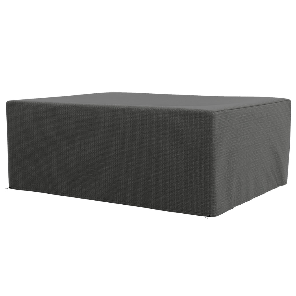 235 x 190 x 90 cm Large Patio Set Covers, Outdoor Garden Furniture Protection Cover Protector Waterproof Anti-UV Grey