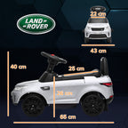 Elektro Kinderauto 6V, Land Rover, Fahr-/Schiebemodus, Scheinwerfer, Musik, Wei?