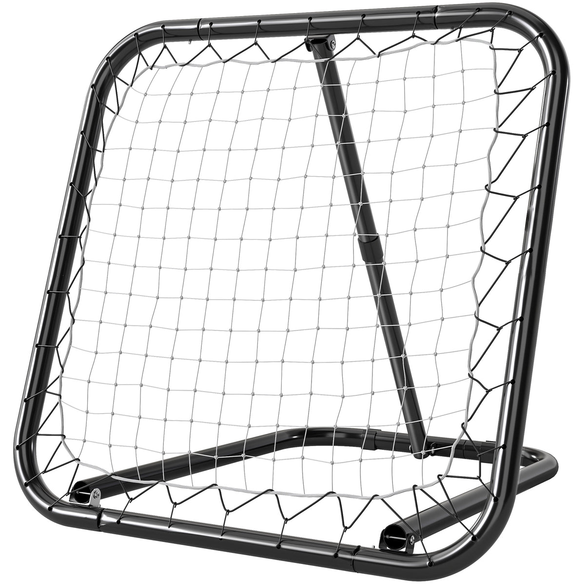 Angle Adjustable Rebounder Net Goal Training Set Football, Baseball