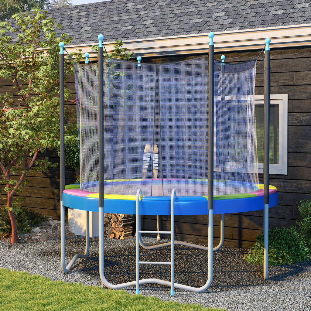 Ersatz-Randabdeckung für Trampoline, wasserfest, reißfest, Ø366 cm, bunt
