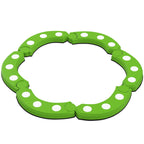 Balancebalken, 6 gebogene Segmente, sensorische Erhebungen, 50 kg Tragkraft, Gr¨¹n