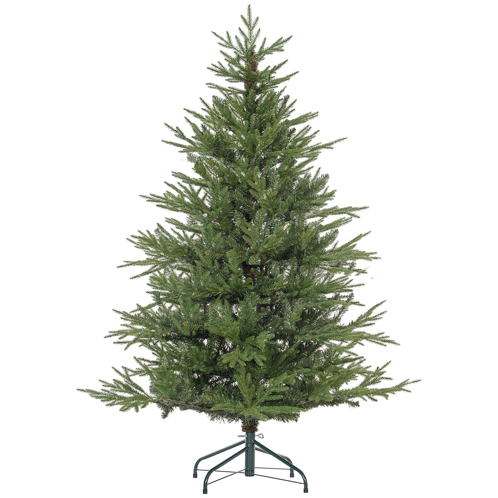 5ft Bushy and Bare Artificial Christmas Tree - Green