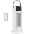 Turmventilator für das Schlafzimmer, 40 cm Tischventilator mit Nebelfunktion, 3 Geschwindigkeiten, 90° Oszillation Timer