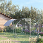 Gehege für Kleintiere, Outdoor-Freilaufgehege für Hühner, Kaninchen, Enten, stabile Konstruktion, Stahl und Oxford-Stoff