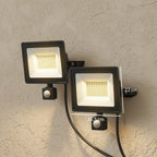 50W Arbeitslampe, verstellbar, 3 Modi, Aluminium, flexibel einsetzbar, Schwarz