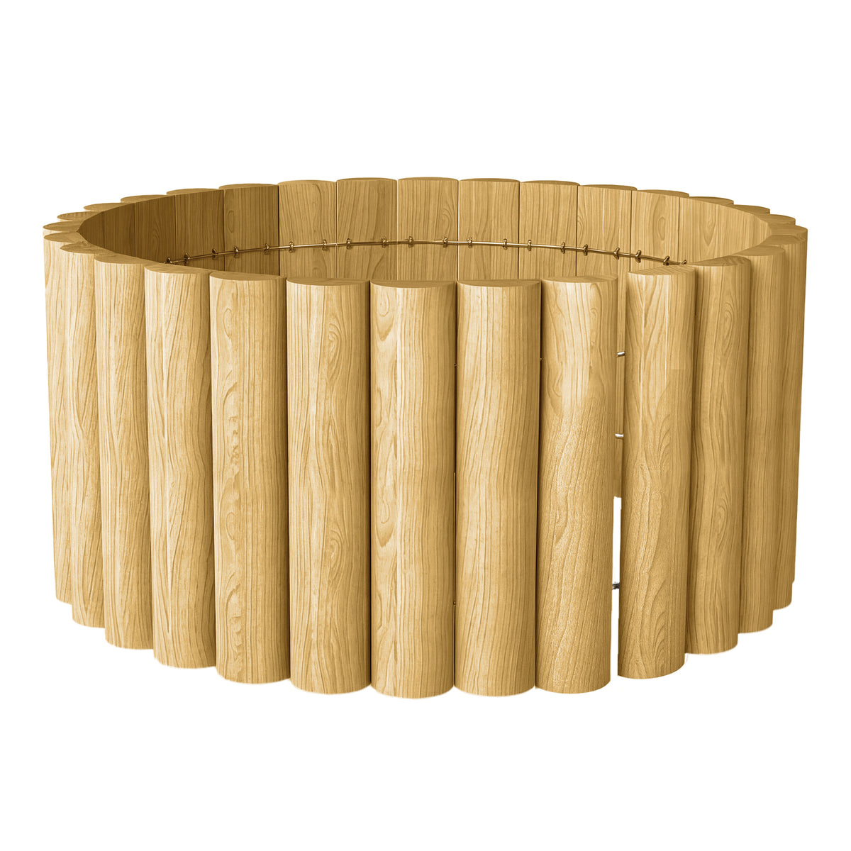 Gartenzaun Zaun aus Holz 176 cm x 30 cm Zaunelemente Hundezaun für Garten Blumenbeete Tierbarriere
