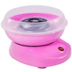 Zuckerwattemaschine, einfach zu bedienendes Zuckerwattegerät, für Erwachsene und Kinder, Edelstahl, PP, Rosa