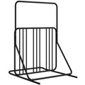 Fahrradständer für 4 Fahrräder, wetterbeständig, zusätzliche Halterung, 102 x 92 x 130 cm, Schwarz