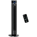 2in1-Turnmventilator Standventilator Ventilator, 32 cm x 32 cm x 106,8 cm, Schwarz
