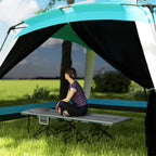 Feldbett faltbar Campingbett mit Matratze Kopfkissen Seitentasche 187 x 67 x 37 cm Gästebett bis 150 kg Grau