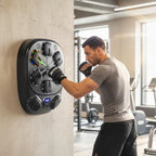 Music Boxing Machine, elektronische LED Boxmaschine mit Doppel Schlagzonen Bluetooth Handschuhen 9 Geschwindigkeit