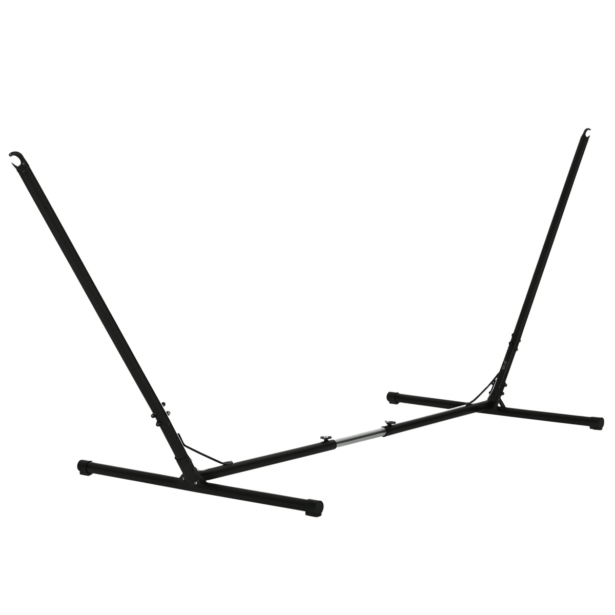 3.1–3.8m Adjustable Universal Hammock Stand Metal Frame Garden Camping Picnic Outdoor Patio Replacement – Stand Only