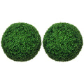 2er-Set Buchsbaumkugel, K¨¹nstliche Pflanzen, Zimmerpflanze mit UV-Schutz, Deko-Pflanze, f¨¹r Indoor, Outdoor, Gr¨¹n