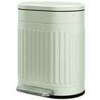 20L Metal Kitchen Bin, with Soft-Close Lid - Light Green