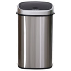  Stainless Steel Kitchen Sensor Dustbin Automatic Touchless Rubbish Garbage Waste Bin 58L Silver