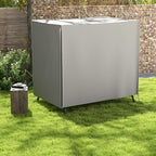 152 x 177cm Three-Seater Swing Chair Protective Cover Light Grey