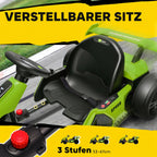 24 V Elektro Go-Kart für Kinder Drift-Funktion für 6-12 Jahre Grün
