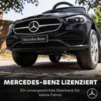 3-in-1 Rutschauto mit Schiebstange Mercedes-Benz Schwarz