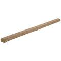 Faltbarer Schwebebalken, rutschfest, Wildlederbezug, robustes Holz, 210 x 10 x 6,5 cm, Braun
