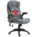 Heizfunktion, Liegefunktion, Wippfunktion, Ergonomisch, Höhenverstellbar, 360° Drehbar, Computerstuhl, Seitentasche