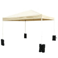 15 kg Heavy Duty Gazebo Weight Sand Bags, 4 pcs Leg Weights Marquee Tent Canopy Base for Trampoline Pop Up Gazebo Tent