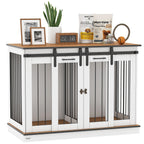 Dog Crate Furniture for Large Dogs, Double Dog Cage for Small Dogs