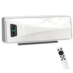 Wand Heizlüfter 2000W Keramik Wandheizgerät mit 3 Modi, LED-Display, Einstellbarer Thermostat, 24H-Timer Weiß