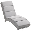 Polstersessel mit R¨¹ckenlehne, Relaxsessel mit Stahlbeinen & dicker Polsterung, f¨¹r Wohnzimmer, Schlafzimmer, Hellgrau