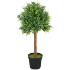 K¨¹nstliche Buchsbaum 90cm Kunstpflanze, Plastik K¨¹nstliche Pflanzen im Topf f¨¹r Wohnzimmer