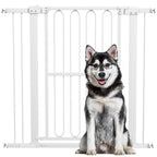 Türschutzgitter Hund, 76-104 cm Absperrgitter ohne Bohren, Treppengitter