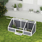 Schildkr?tenbox, Outdoor Schildkr?tengehege, bodenloses Design, leicht zu ?ffnen, Schildkr?tenhaus, Hellgrau