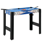 5-in-1 Multi Games Table, with Pool, Table Tennis, Basketball, Hockey, Archery, Blue