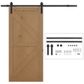 Gleitschienen-Bausatz f¨¹r Schiebet¨¹r, bis 90 kg, Kohlenstoffstahl, 200 cm, Schwarz, inkl. Werkzeuge