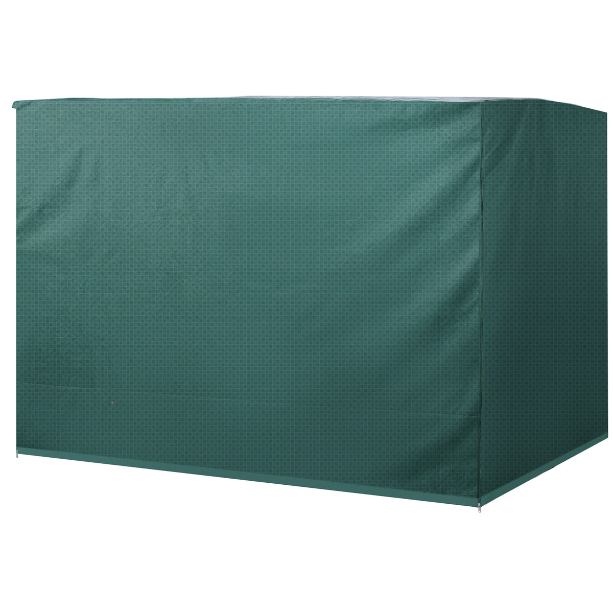 Hollywoodschaukel Abdeckung 3 Sitzer, Wasserdicht Winterfest Schutzhülle für Gartenschaukel, Winddicht UV-Beständig Abdeckplane für Gartenmöbel, Hängesessel, 215 x 155 x 150 cm Grün