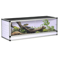 Terrarium für Reptilie Acrylterrarium Fütterungsbox 120 x 40 x 40 cm für Amphibien, Insekten, Schnecken, Springspinne