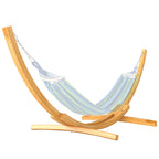 3.25m Wooden Hammock Stand Universal Fit Garden Picnic Camp Accessories, Natural
