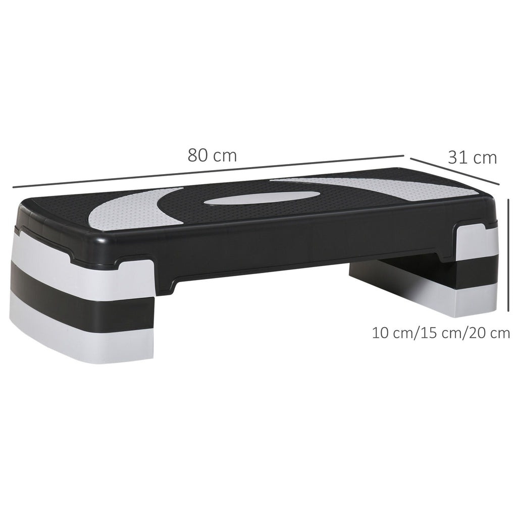 3 Level Aerobic Stepper Step Adjustable Block Board Training Yoga Fitness
