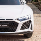 Kinder Elektroauto Audi R8 12V Kinderauto Fernbedienung Weiß