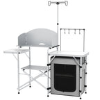 Multi-Feature Folding Camping Kitchen, with Wind Shield