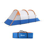 Two Man Two-Room Tent, with Porch and Accessories - Orange