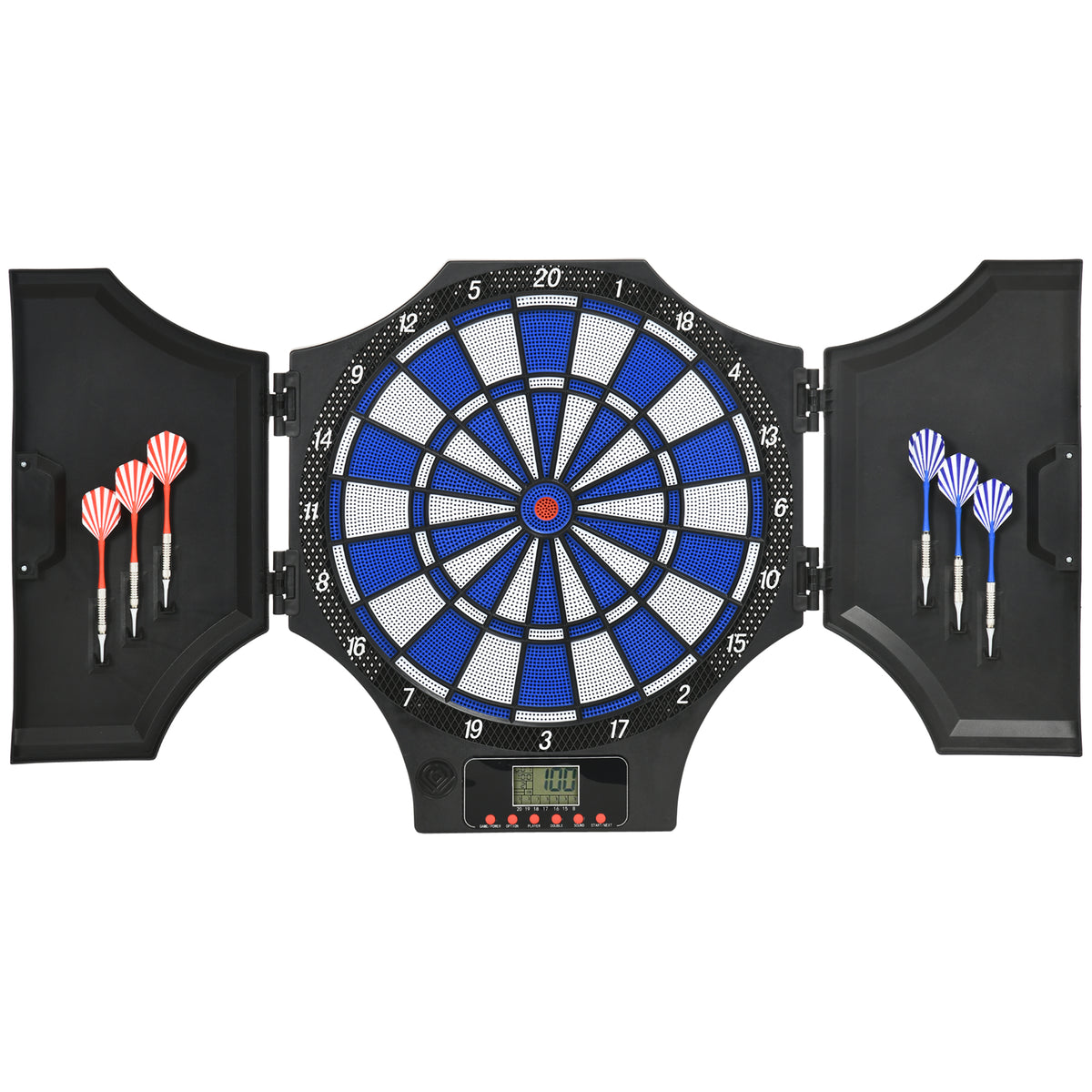 Electronic Dartboard Set, with 31 Games, for Eight Players